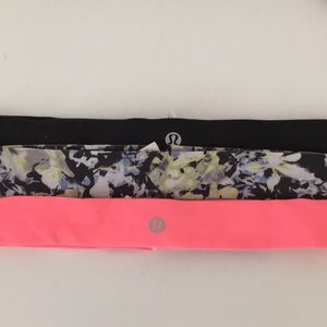 Three LuluLemon Headbands